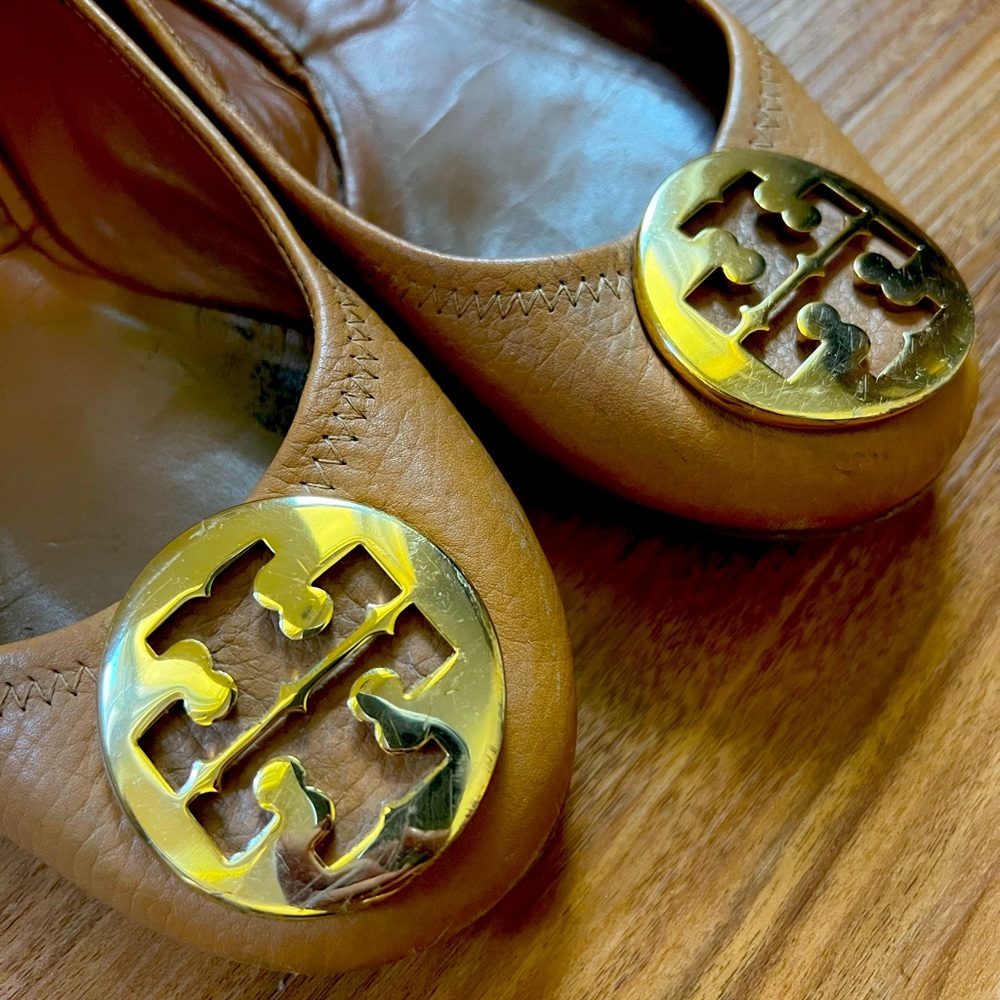 Tory Burch Flats- Brown - Size 7